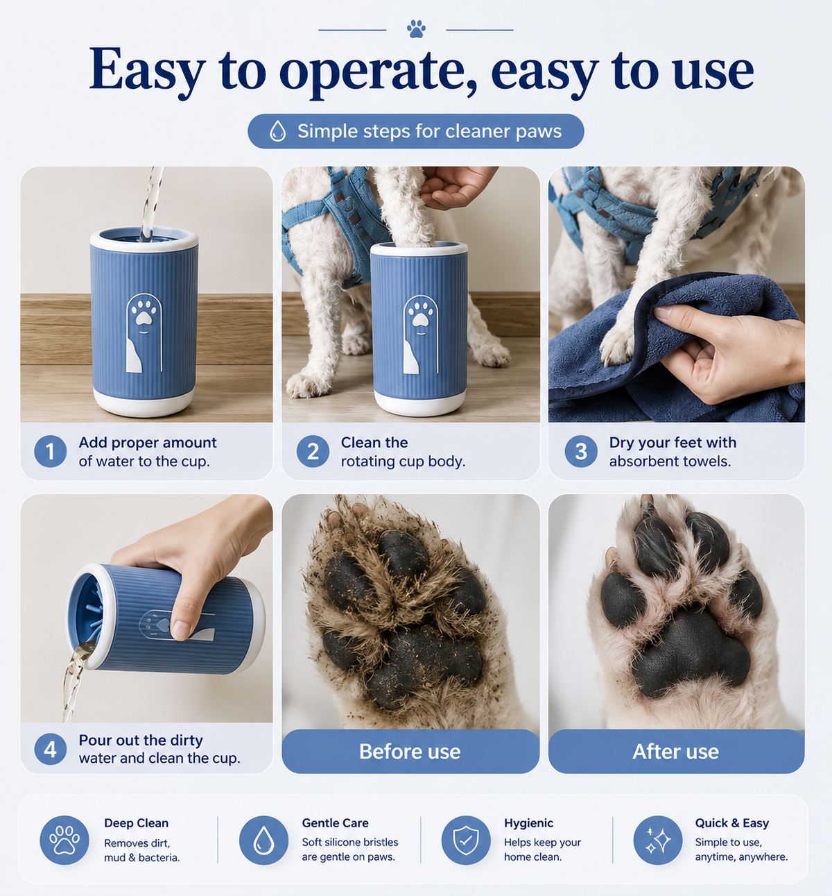 Pawza-Paw Cleaning Cup